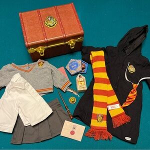 American Girl Harry Potter Hogwarts-Themed Outfit Set with Accessories